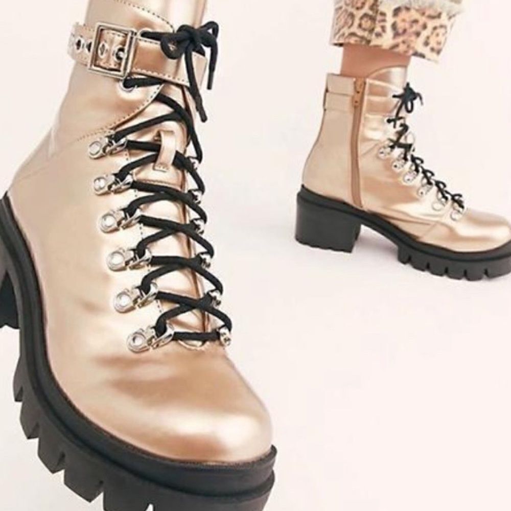 JEFFREY CAMPBELL Czech Lace-up Boot